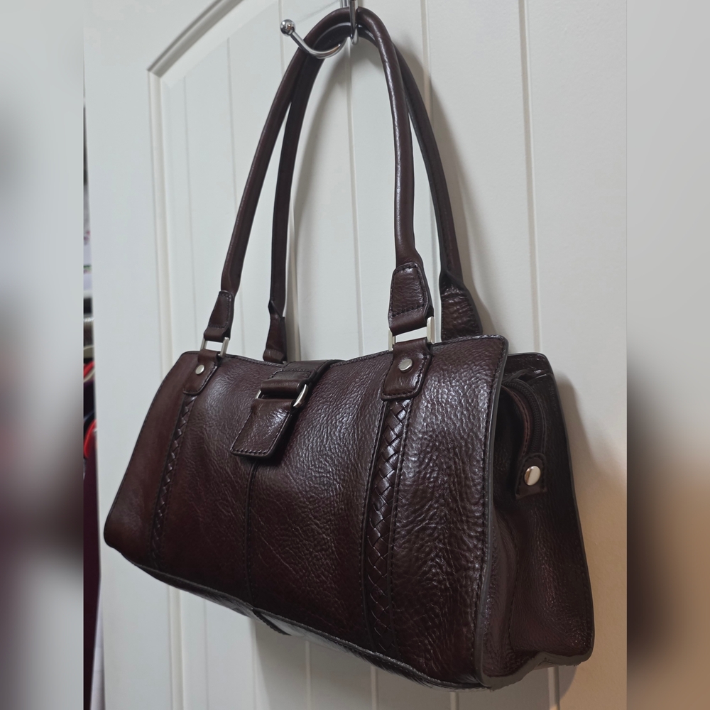 WILSONS LEATHER Leather Satchel/Shoulder Bag Excellent Used Condition - Picture 5 of 16